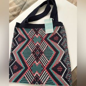 Kevia knit Riviera knit tote.  NWT